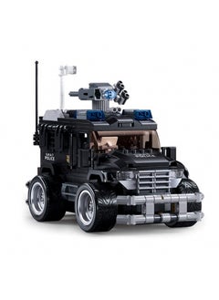 Sluban Sluban - Power Bricks Police Tiger Assault Vehicle with Remote Control 412 Pieces - M38-B1156  - Image 2
