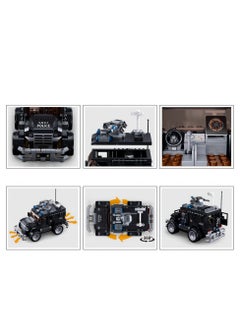 Sluban Sluban - Power Bricks Police Tiger Assault Vehicle with Remote Control 412 Pieces - M38-B1156  - Image 3
