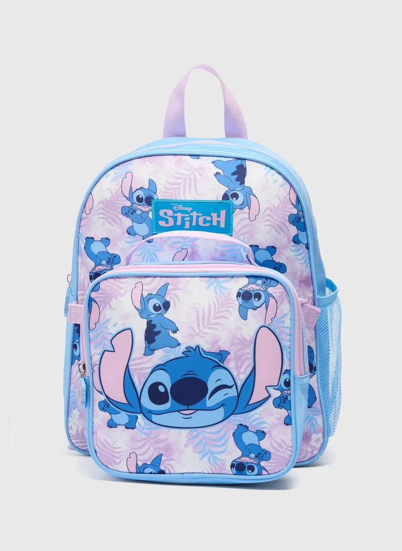 Matalan Girls Lilac Stitch Backpack Set