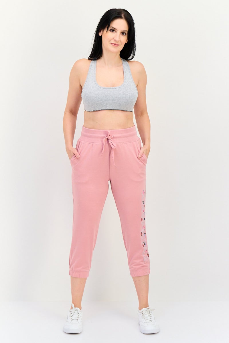 Aeropostale Women Sportswear Fit Outdoor Sweatpants, Old Rose - Image 4