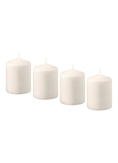 White Set of 4