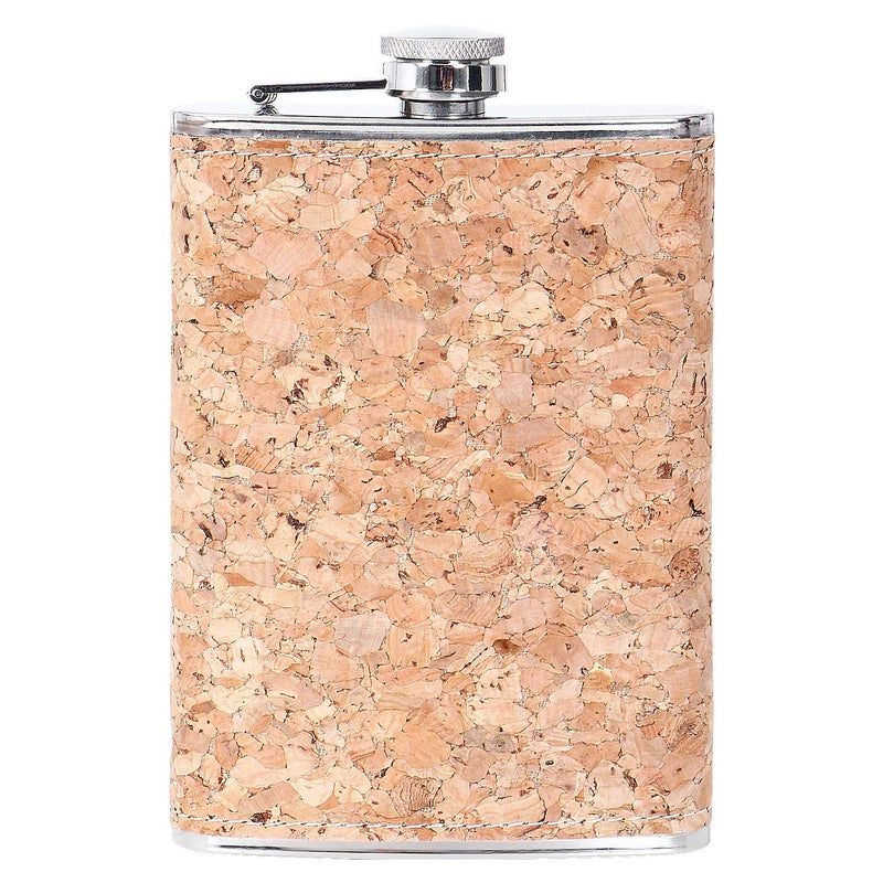 Jonquin Stainless Steel Hip Flask with Funnel & 4 Shot Glass for Men & Women, 9 oz (266 ml) Wine Whiskey Vodka Alcohol Drinks Pocket Bottle Beverage Holder (AR3025) - Image 3