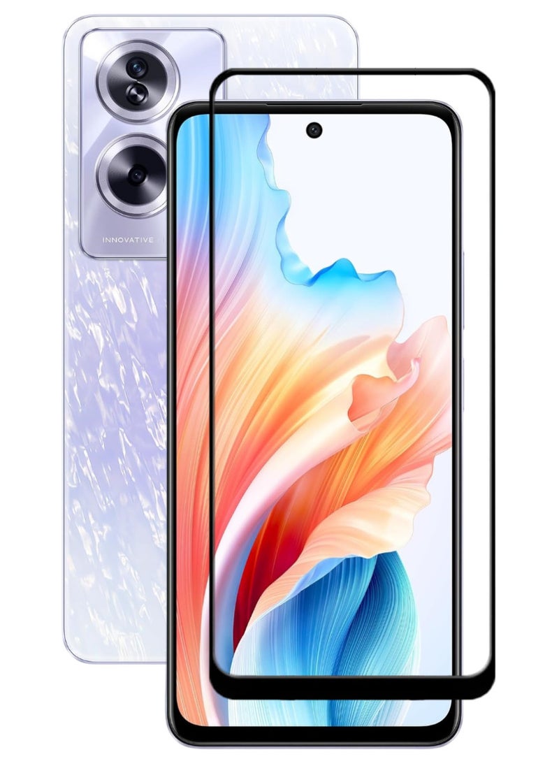 ACLIX Antistatic ESD Dustproof Premium Quality High Definition Tempered Glass Screen Protector Designed For Oppo A79 - Image 1