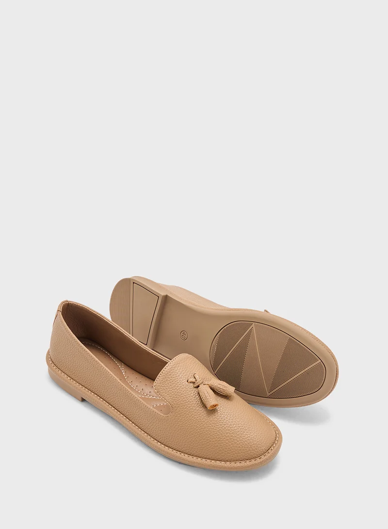 THE BROWN Casual Loafer With Tassel
