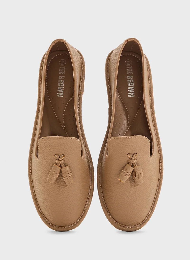 THE BROWN Casual Loafer With Tassel