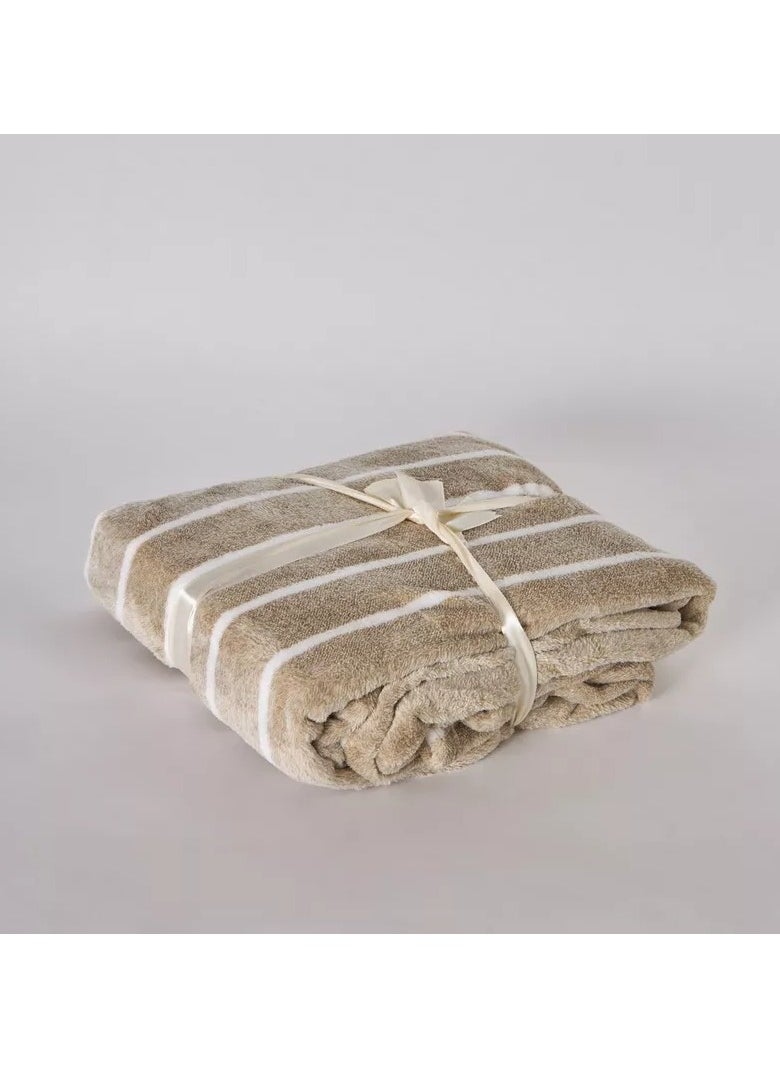Home Box - Linoa YD Stripe Twin Blanket - 150x200 cm - Image 1