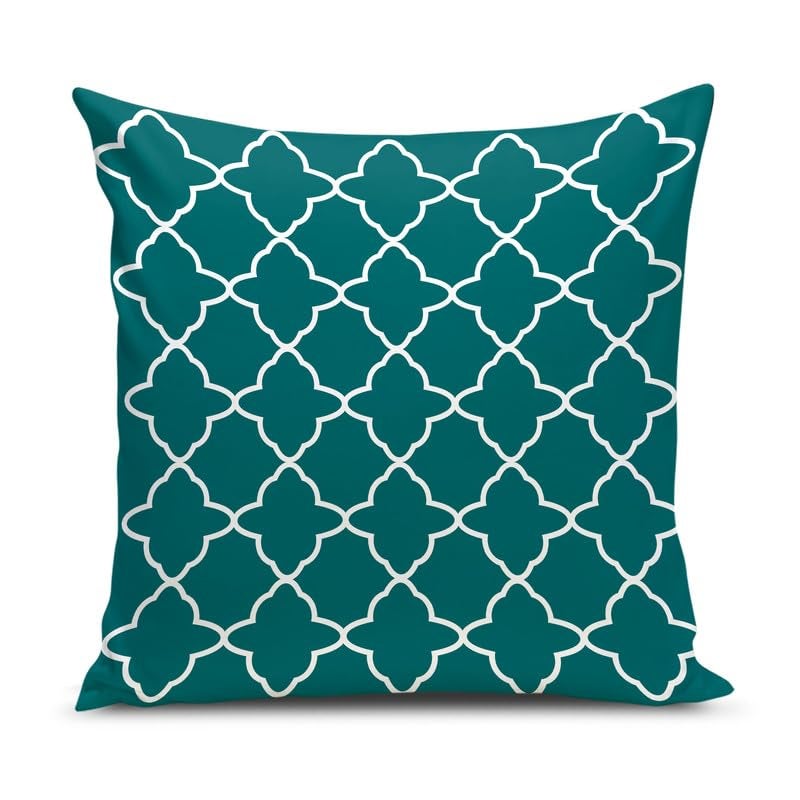 BMRGIFTS Soft Fabric Designer Decorative Printed 200 TC Cushion Cover Decorations For Sofa Living Room Set Of 5 16 X 16 Inch Multi (MULTIMFCC23) - Image 5