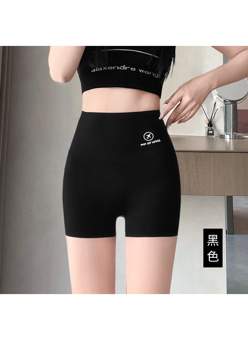 Generic - Breathable Shaping Bike Yoga Shorts Black (upgraded nylon plus cotton) - Image 1