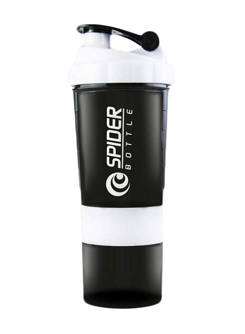 سبايدر بوتل زجاجة رجّ البروتين ثلاثية الطبقات سعة 500 مل - ستاك آند شيك - Image 1