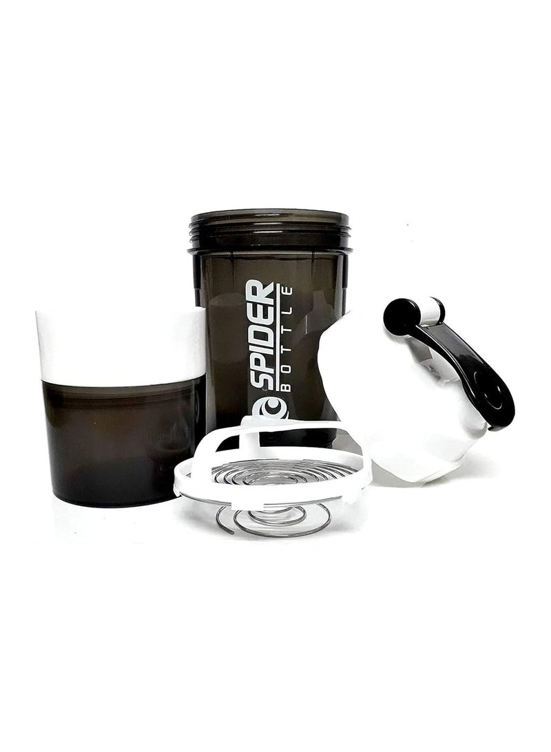 سبايدر بوتل زجاجة رجّ البروتين ثلاثية الطبقات سعة 500 مل - ستاك آند شيك - Image 4