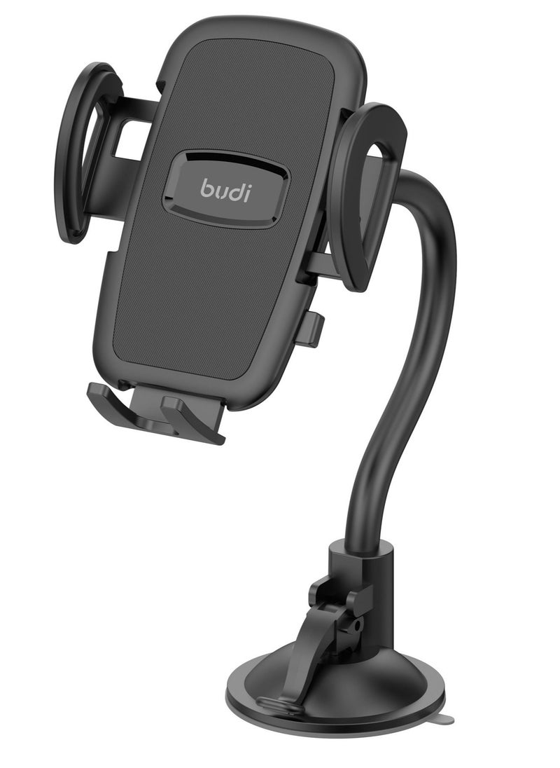 budi 360 Degree  Rotation Arbitrarily Bent Universal Windshield Car Mount Bracket Holder  - Image 3