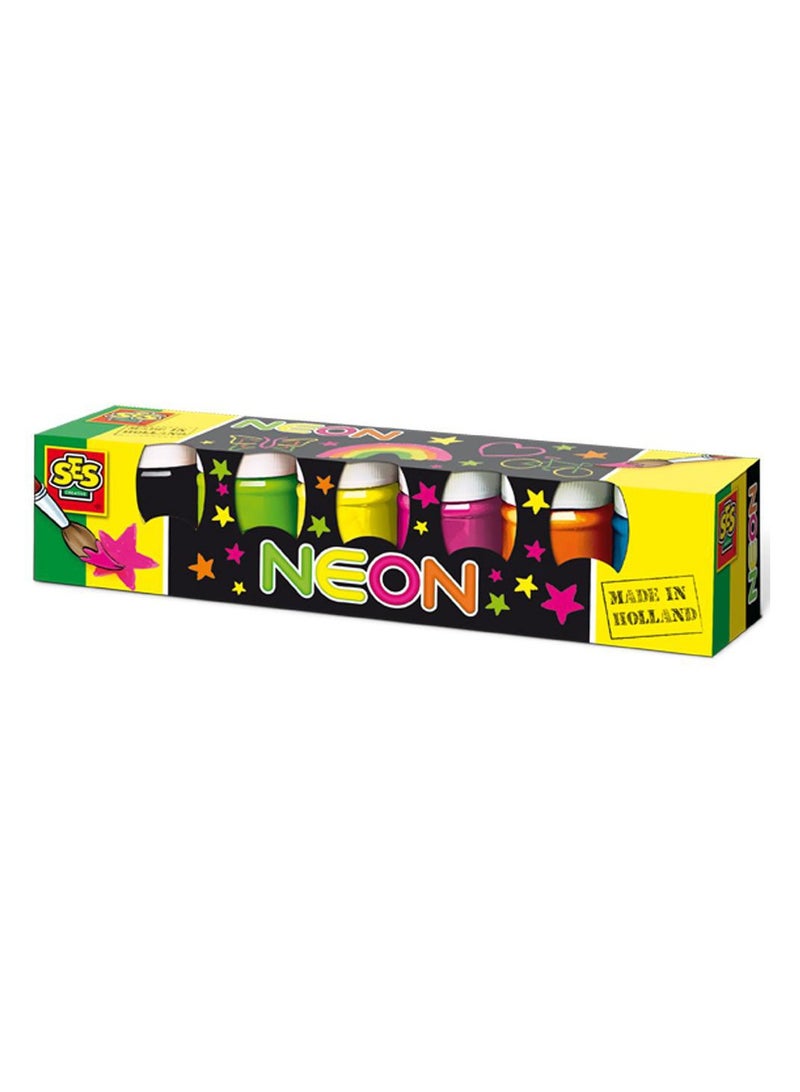 SES Creative -  Neon Posterpaint 6-Pieces - Image 1