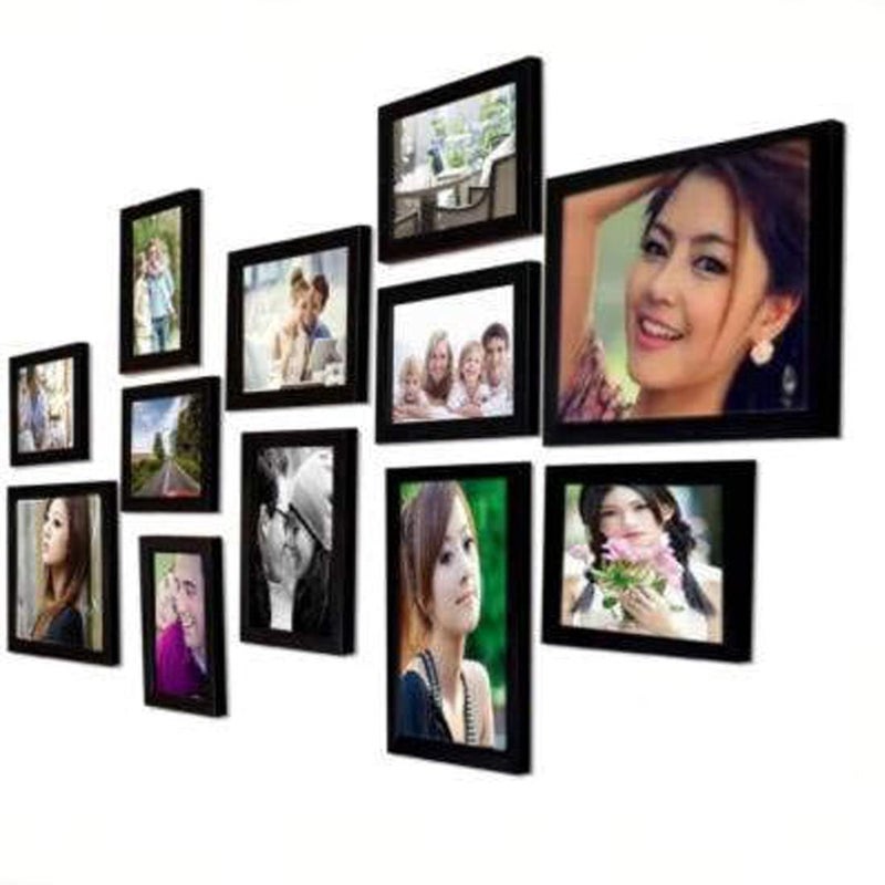 CDM Wall Wood MDF Photo Frame , Black, (Pack of 12) - Image 2