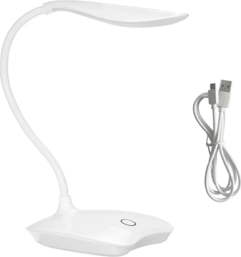 Mobee Rechargeable Touchable 18 LED 3 Stage Desk Work Lamp
