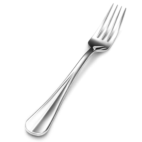 Muncene 18/10 Stainless Steel Dinner Forks Flatware Forks,8-Inch,Set of 12,Heavy Duty and Dishwasher Safe - Image 3