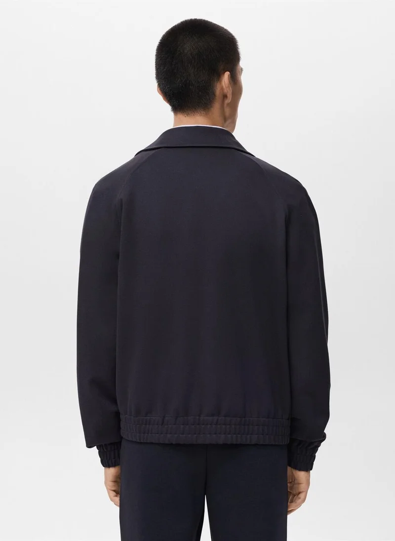 مانجو مان Regular-fit zip-up sweaters