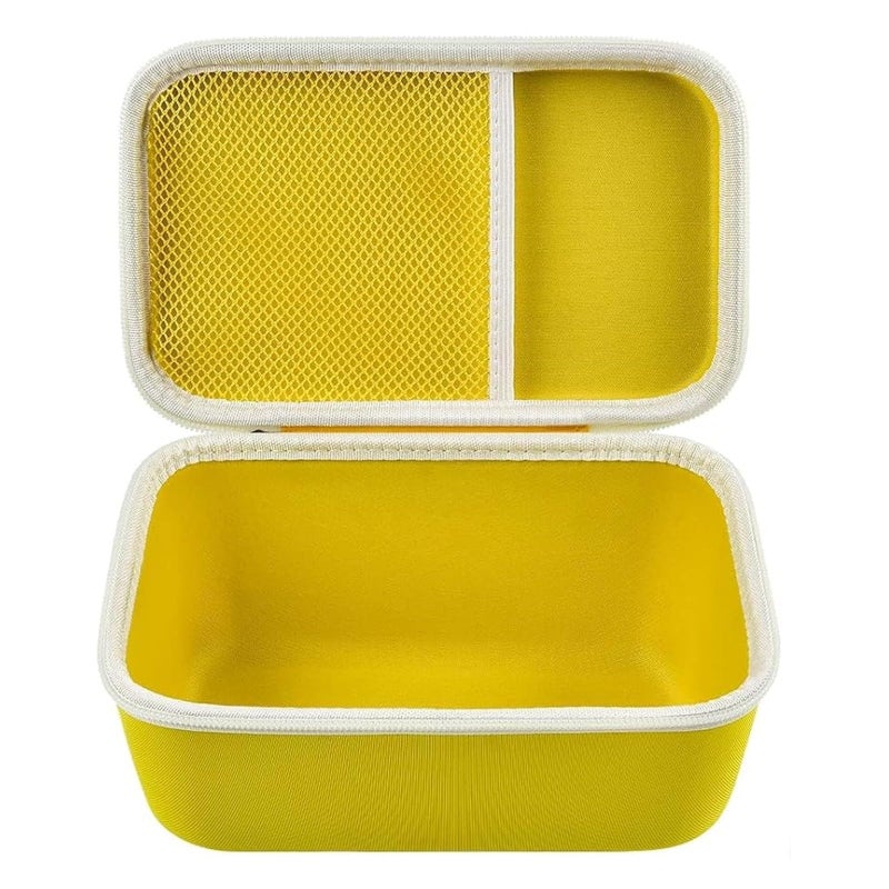 Case Compatible with Newbealerfor Sunbeam Hot2Trotfor Oliso M3Pro M2 Mini Travel Iron for Sewing Carrying Holder for Small Craft Quilting Irons with Steam Silicone Rest Box Only Yellow