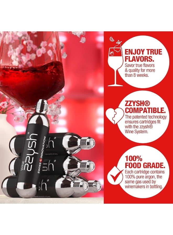 Zzysh Original ® Wine Pure Argon Cartridges  - Image 2
