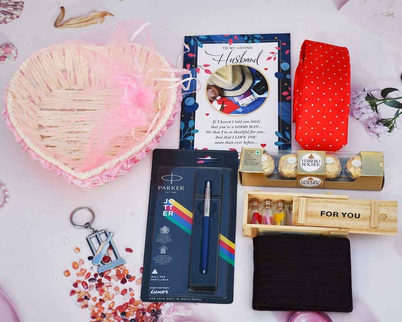 Saugat Traders Valentine Gift Set for Husband - Sustainable Romantic Gift - Useful Gift for on Birthday & Anniversary for Husband/Hubby - Image 3