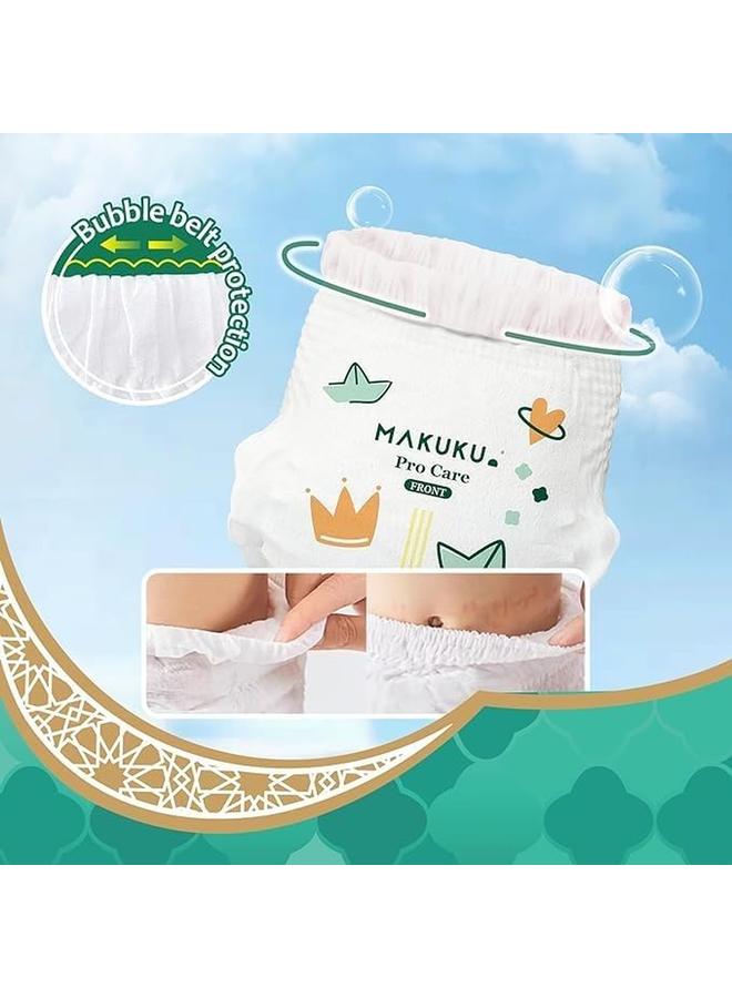 ماكوكو حفاضات مميزة من بروكير، حفاضات للاستعمال مرة واحدة مقاس 5 × كبير، 12 17 كجم، 72 قطعة - Image 2