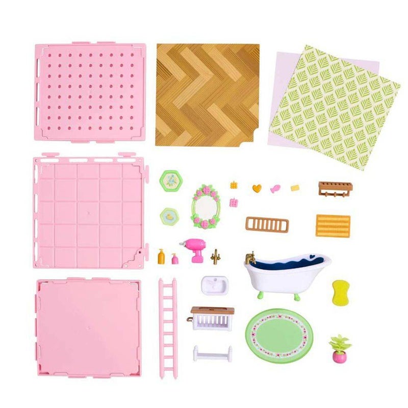 Suite Spaces Unbox & Build Bathroom Room Set (20 Accessories) - Image 2