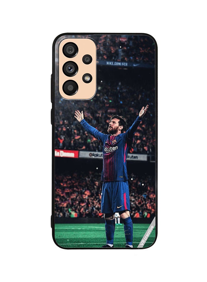 VR CREATIVE Protective Case Cover For Samsung Galaxy A33 5G Lionel Messi Design Multicolour - Image 1
