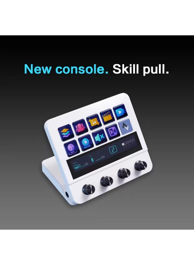 MiraBox N4 Stream Deck, 6 LCD Keys + 4 Knobs, Touch Control, USB Expansion, Mac/Win, Live OBS Control, Visual Shortcuts - Image 3