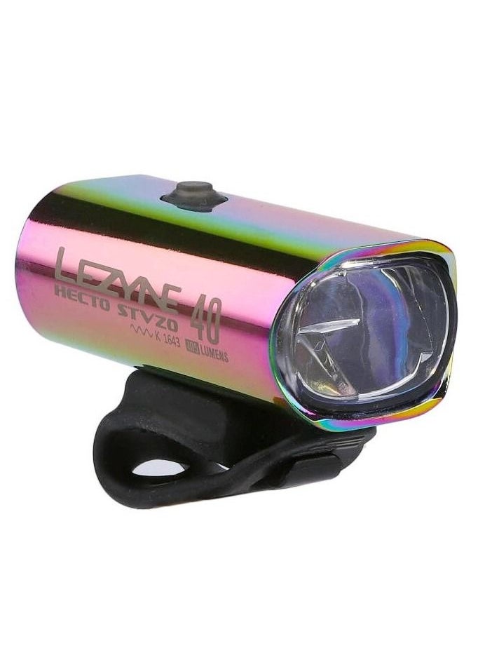 LEZYNE Battery Front Light Hecto Drive 40 StVZO neo metallic  - Image 1