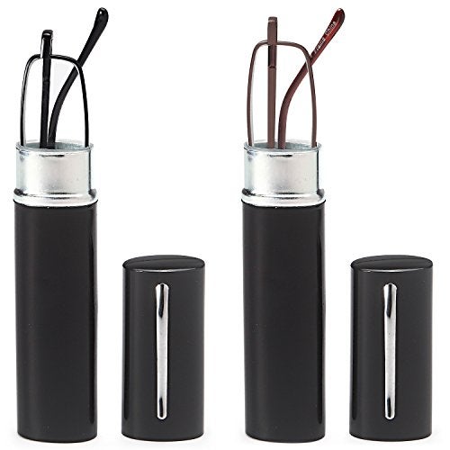 DOUBLETAKE Reading Glasses - 2 Pairs Slim Pocket Readers w Pen Clip Case - 2.50 - Image 5