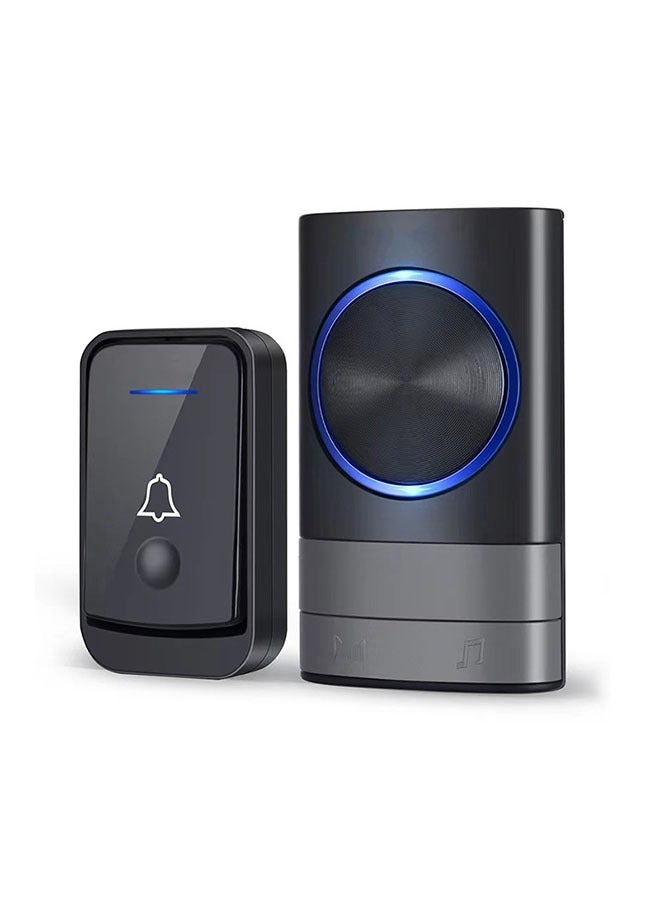 Waterproof Wireless Doorbell，Adjustable Volume with 52 Chimes 4 Volume Levels 1 Receivers and 1 Transmitter For Home Business Office Classroom  - Image 1
