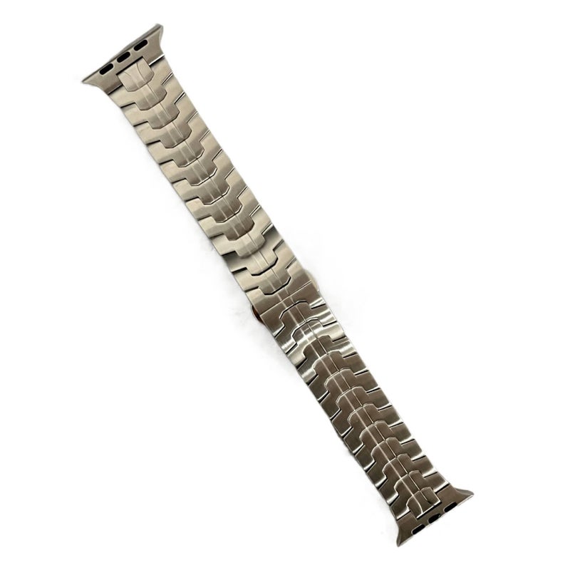 منتج لـ الاستخدام باللون أبيض Apple Watch Metal Smartwatch اليومي للساعة الذكية واستبدال السوار والرياضة وتغيير الإطلالة - Image 5