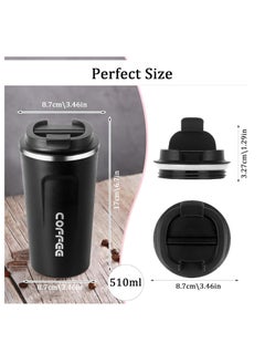 510ml Travel Coffee Mug,Insulated Coffee Mug to Go,Coffee Tumbler,Reusable with Seal Lid Thermos Cup Stay Hot or Cold for Hours - pzsku/Z9C6733EE45EAF9D5B12EZ/45/_/1734524360/0047a1ab-6d31-4b0d-99cb-f02dfb7badef