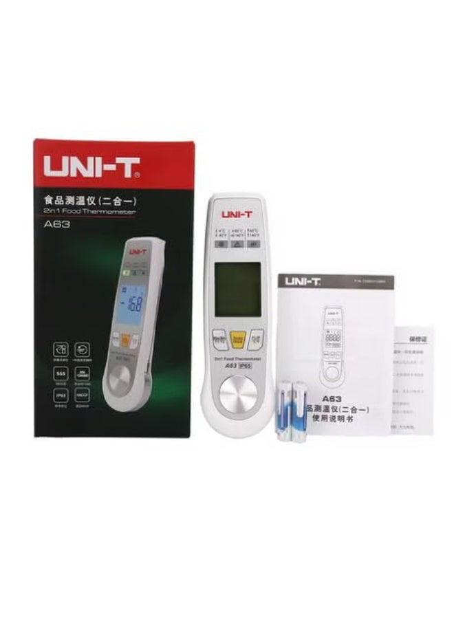 UT- A63 2 in 1 Food Thermometer-