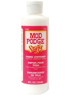 Mod Podge Mod Podge Plaid Stiffy Fabric Stiffener (8-Ounce), 1550, White 