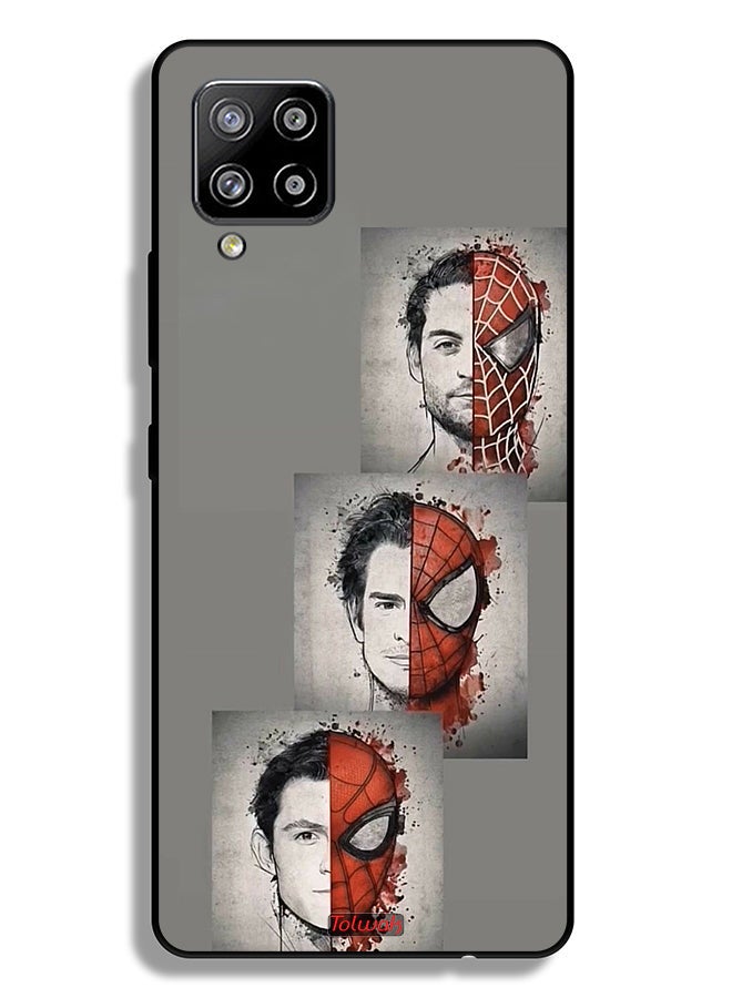 Tolwak Samsung Galaxy A42 5G Protective Case Cover Spider Man Art - Image 1