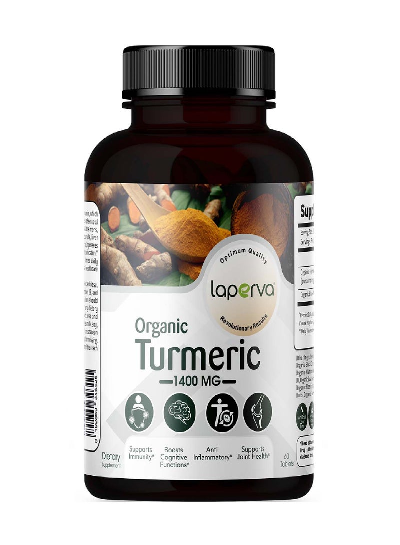 Laperva لابرڤا كركم عضوي 1400 ملغ 60 حبة