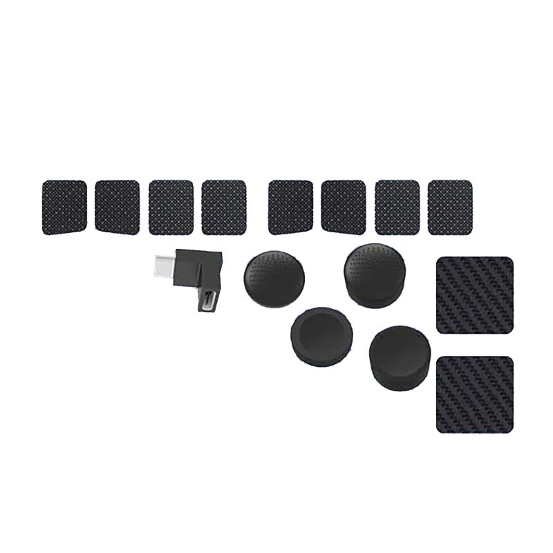 iplay Steam Deck Accessories 2 Touchpad Protective Film Textured Black - Improves Tactile Feel For Steam Deck Trackpads - Image 1