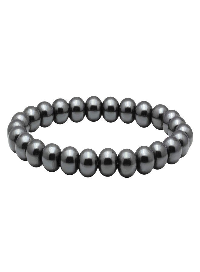 MILAKOO 3Pcs Blue Tiger Eye Bracelets for Men Women Distance Stretch Wristband Stone Hematite Cuff - Image 5