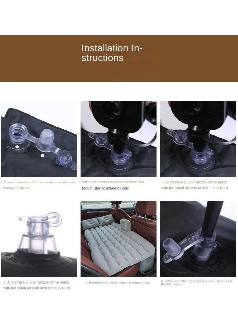 FULL JOY - Compatible With Car Inflatable Mattress Vehicle-Mounted Inflatable Mattress Folding - Image 1
