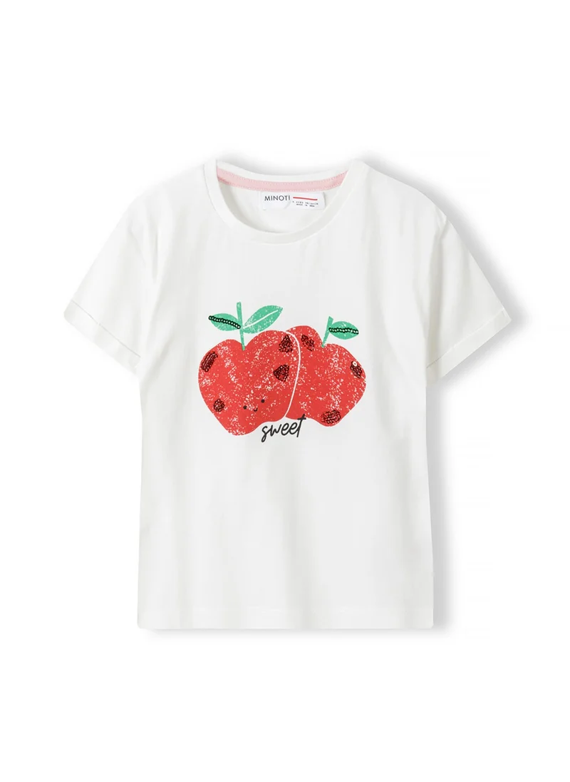 مينوتي Kids Girls Cotton T-Shirt