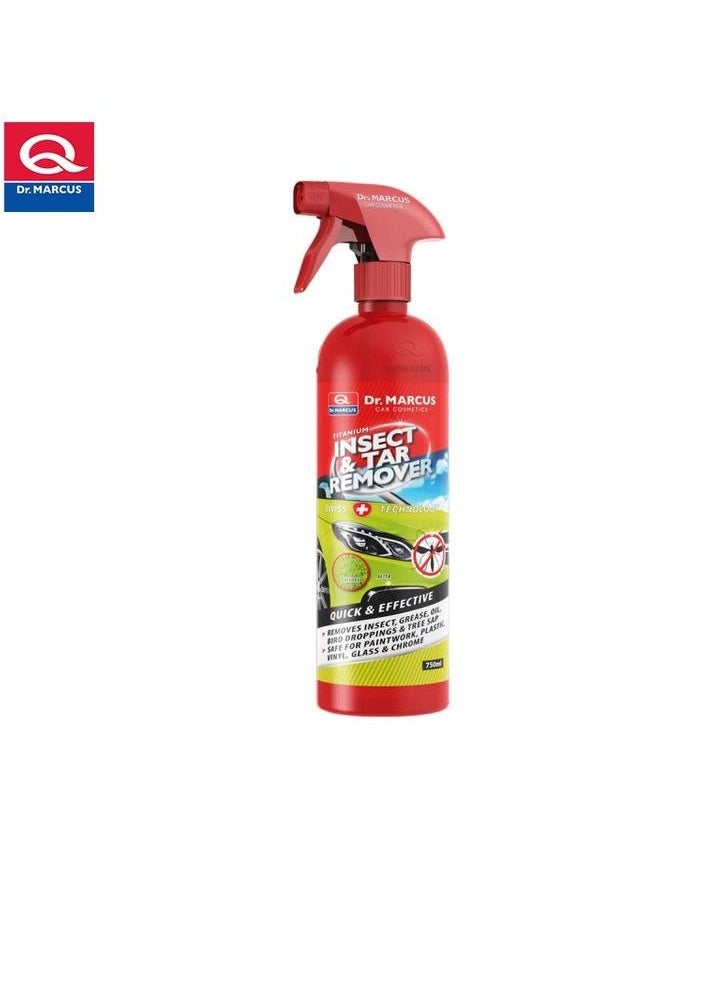 Dr.MARCUS Car Cleaning Spray, Titanium Insect & Tar Remover Spray 750 ml - Dr Marcus  - Image 1