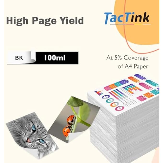 6641 INK BOTTLE FOR EPSON FOR ET-2500 ET-2550 ET-2600 ET-2650 ET-3600 ET-4500 ET-4550 ET-14000 ET-16500 L396 L3050 L3060 L3070 L100 L110 L120 L130 L132 L200 L210 L220 L222 L300 - Image 3