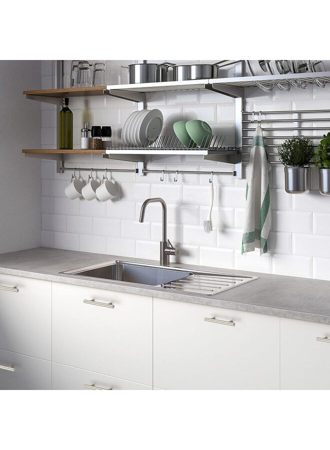 10 قطع من مقابض أدراج المطبخ المصنوعة من الفولاذ المقاوم للصدأ والنيكل المصقول، مقابض خزانة بفتحة مركزية 3 بوصات و5 بوصات فضية - Image 5