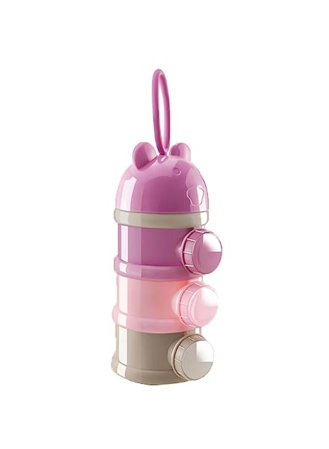 حاوية مسحوق حليب الأطفال القابلة للتكديس بأربع طبقات - Image 1