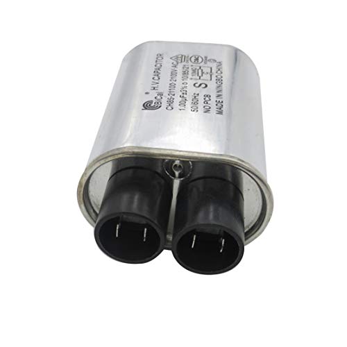 METER STAR 0CZZW1H004B CQC Universal Household Microwave High Voltage Capacitor 1.00uf ch85 21100 2100V AC H.V.Capacitor 10/85/21 50/60Hz NO PCB (3/16 Pin) - Image 3