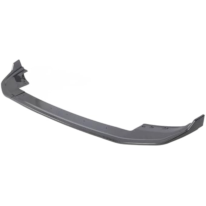 Ejoyous Front Bumper Lip Spoiler Lip Splitter Deflector ABS MP Style Seamless Fitment Enhanced Handling Easy Installation with Premium Material for X2 M Sport 2023+ (Carbon Fiber Style) - Image 4