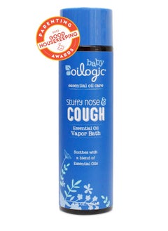 Oilogic Stuffy Nose and Cough Vapor Bath Relief for Babies & Toddlers, Essential Oil Breathe Blend - Naturally Soothes with 100% Pure Lavandin, Orange, Eucalyptus Oil & More - 266ml (9 fl oz) - pzsku/Z9C67B9F5BEB3C56B7FEDZ/45/_/1730983574/5014650b-6323-4ef7-9bdc-d49d1154fbcd