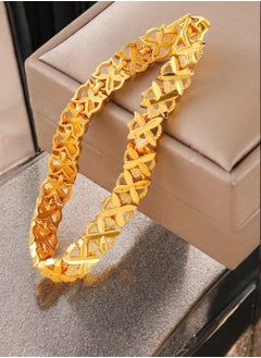 GOLDMAX 21k Gold Plated Bracelet For Women Size 18cm  - Image 4
