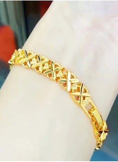 GOLDMAX 21k Gold Plated Bracelet For Women Size 18cm  - Image 1