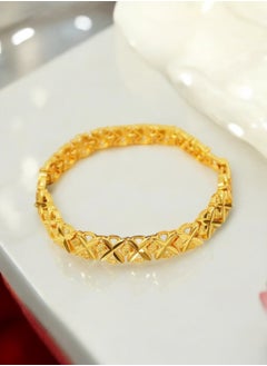 GOLDMAX 21k Gold Plated Bracelet For Women Size 18cm  - Image 2